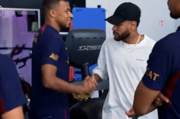 Neymar dit au revoir à Mbappé